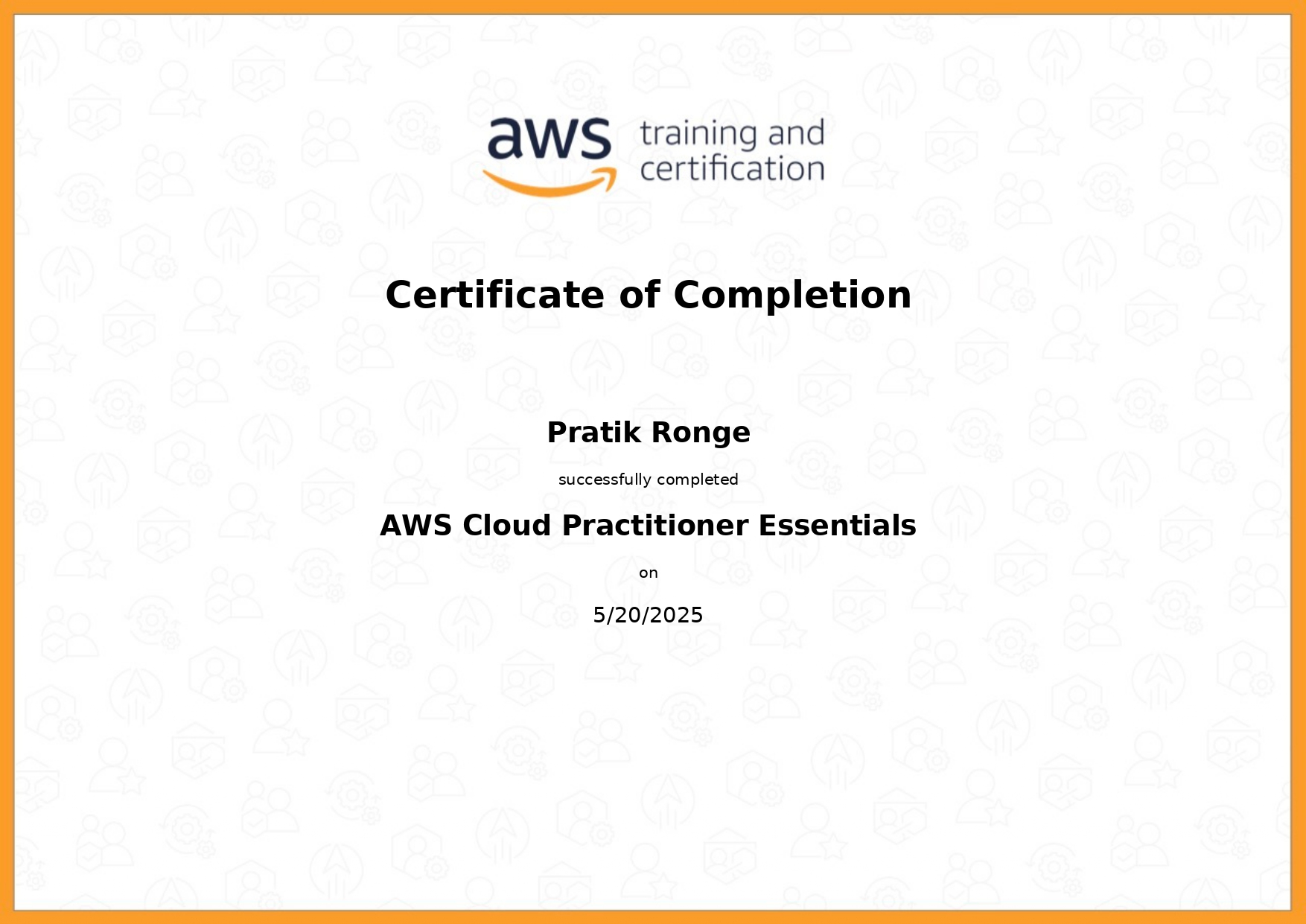 AWS Cloud Practitioner
